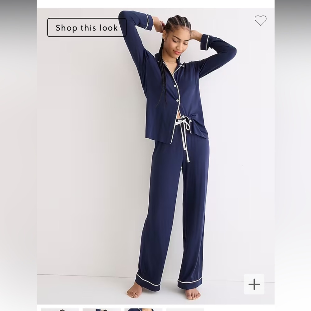 J Crew long sleeve pajamas